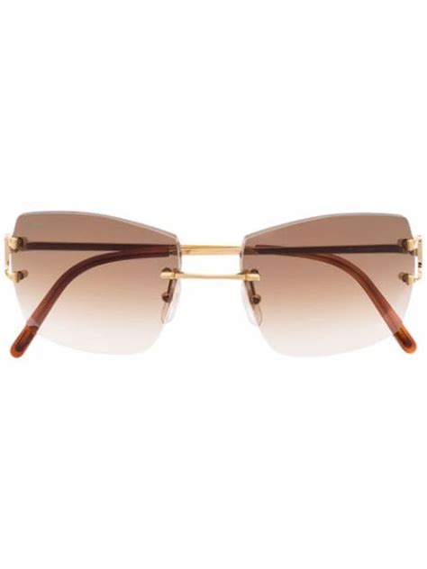 cartier solbriller dame|Cartier Women's Sunglasses .